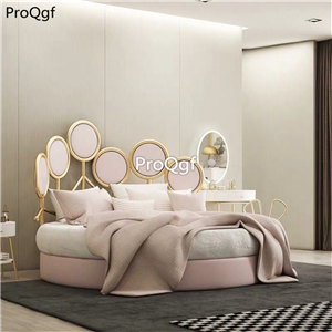 1699usd Ngryise 1 Set special ins luxurious pink princess feel bedroom bed