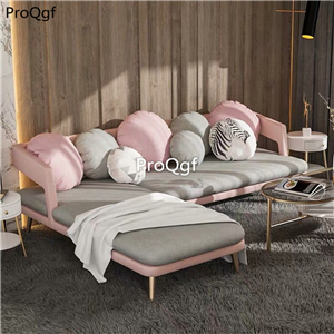 1399usd Ngryise 1 Set Minshuku ins pink grey classic sofa