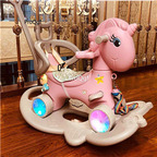 139usd Ngryise 1 Set many color choice Children's lovely swing style horse big toy