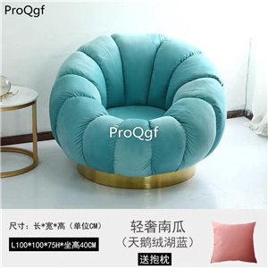 169usd Ngryise 1 Set pumpkin shape lazy sofa with one free pillow