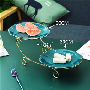 59.9usd Ngryise 1 Set high quality europe style Fruit snack Plate