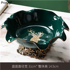50.9usd Ngryise 1 Set high quality flower style Fruit snack Plate