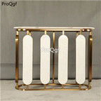 800usd Ngryise 1 Set metal with marble fashion minshuku table