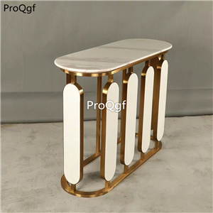 800usd Ngryise 1 Set metal with marble fashion minshuku table