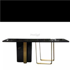 699usd Ngryise 1 Set Corner use marble metal combination europe style table