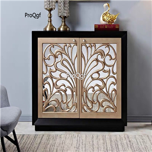 999usd Ngryise 1 Set 100*40*85cm mirror style corner use fashion table cabinet