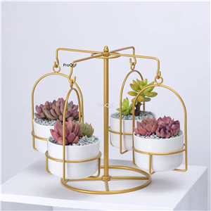 29.9usd Ngryise 1 Set attractive can rotate no plant inside series friend gift Flower Pot