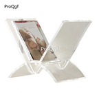 199usd Ngryise 1 Set Clear Acrylic Magazine book stand