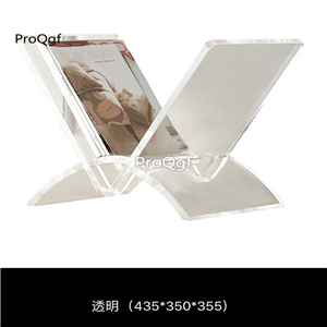199usd Ngryise 1 Set Clear Acrylic Magazine book stand