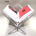 99usd Ngryise 1 Set Clear Acrylic book stand