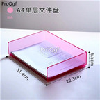 29.9usd Ngryise 1 Set Pretty Acrylic  book shelf magazine paper etc