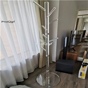 199usd Ngryise 1 Set acrylic transparent tree brach shape cloth shelf