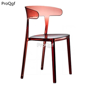 129usd Ngryise 1 Set transparent cow style coffee tea shop leisure chair