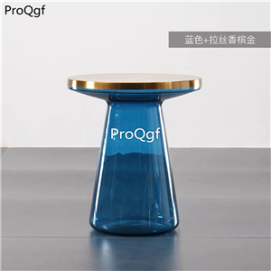 399usd Ngryise 1 Set magic coffee tea Metal Glass Table