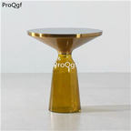 399usd Ngryise 1 Set new series coffee tea Metal Glass Table