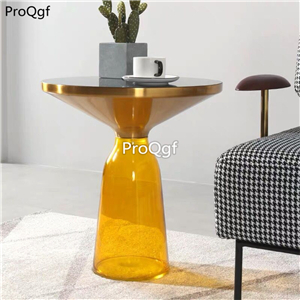 399usd Ngryise 1 Set new series coffee tea Metal Glass Table