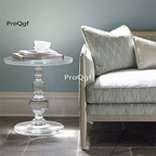 429usd Ngryise 1 set Minshuku transparent acrylic 42*42*60cm table