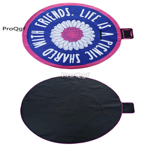 59usd Ngryise 1 Set ins diameter 2meter flower series Outdoor Picnic Grass Mat