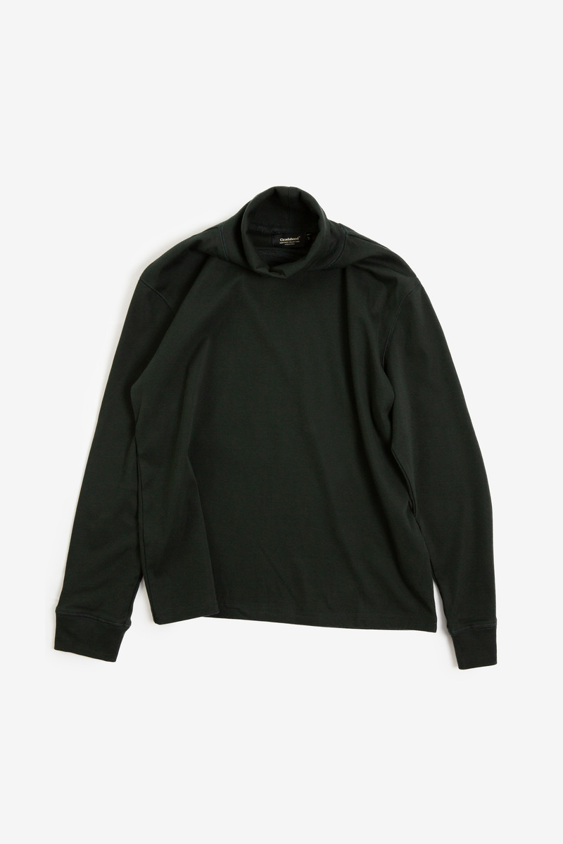 Long Sleeve Polo Neck Shirt-2