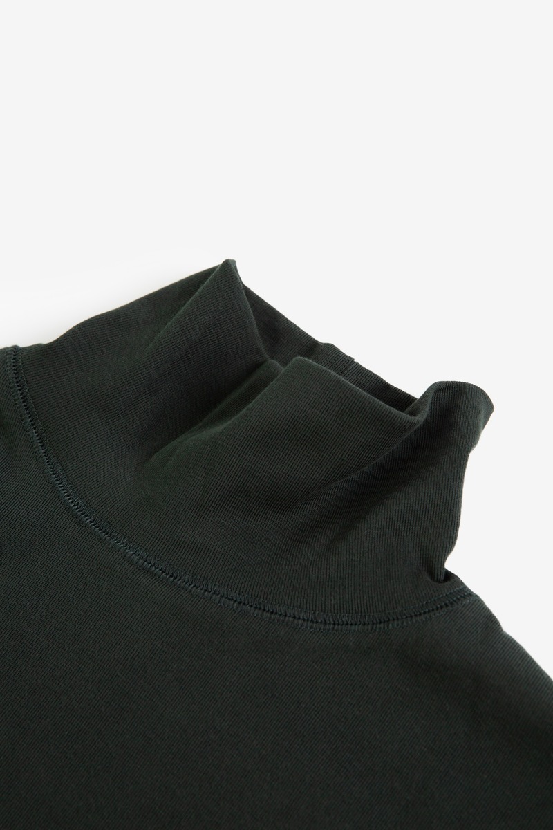 Long Sleeve Polo Neck Shirt-3