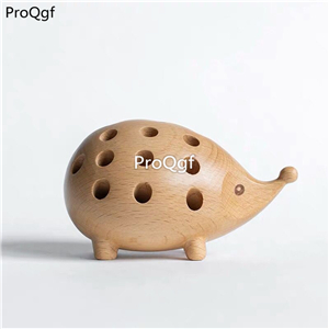69usd Ngryise 1 set table statue squirrel shape pencel storage box