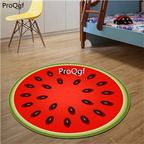 16usd Ngryise 1 set fruit shape floor mat ins style