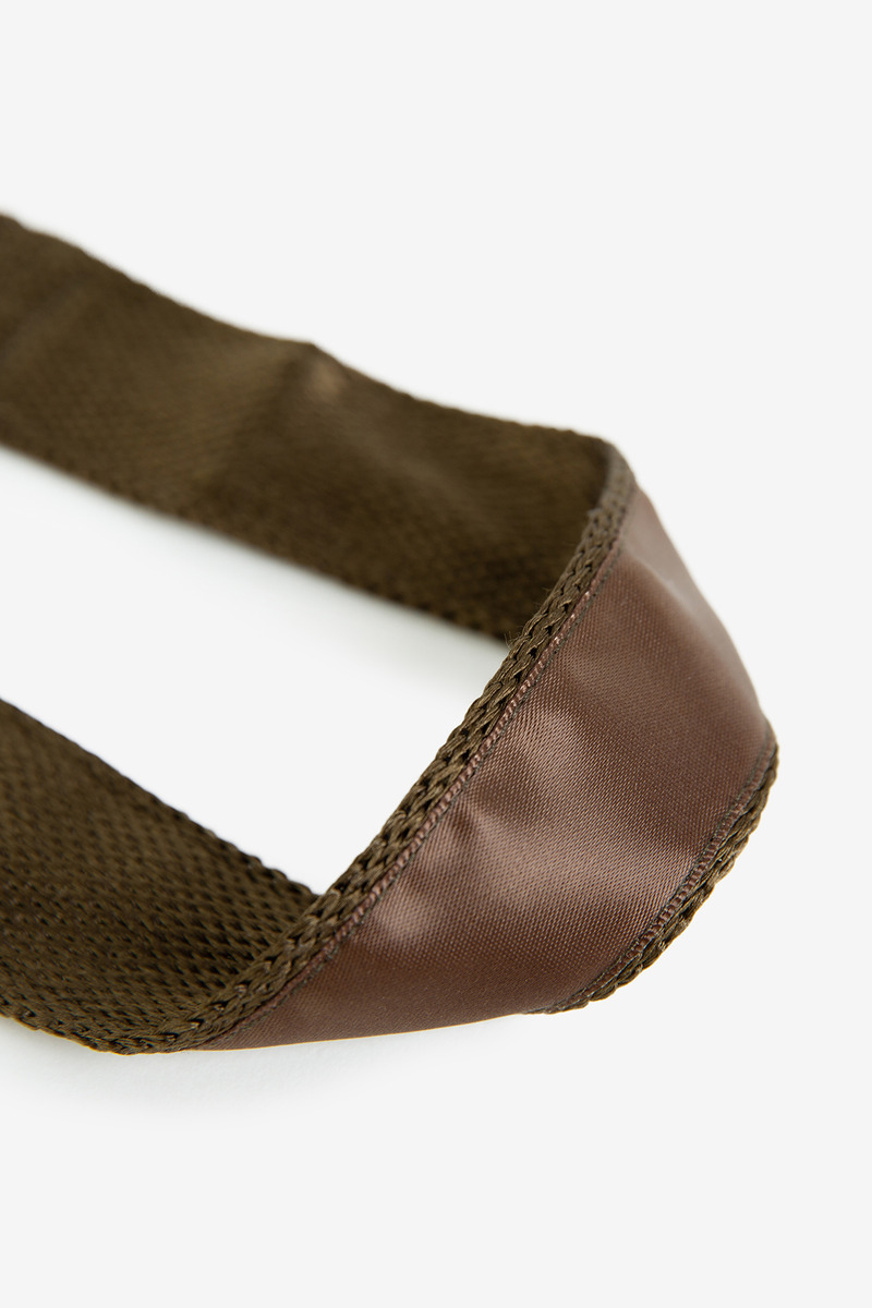 British Narrow Silk Knit Tie-2