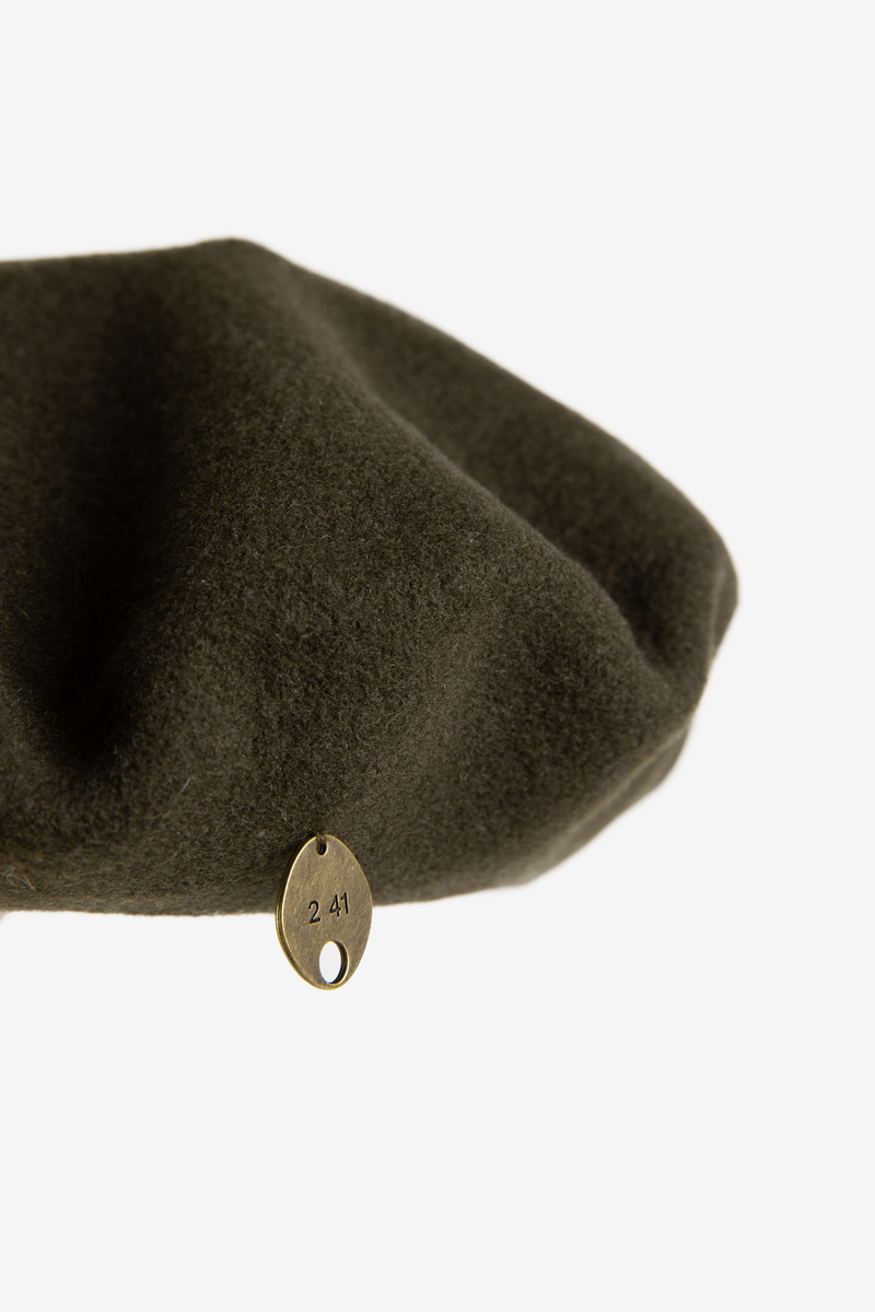 British pure wool felt beret-2