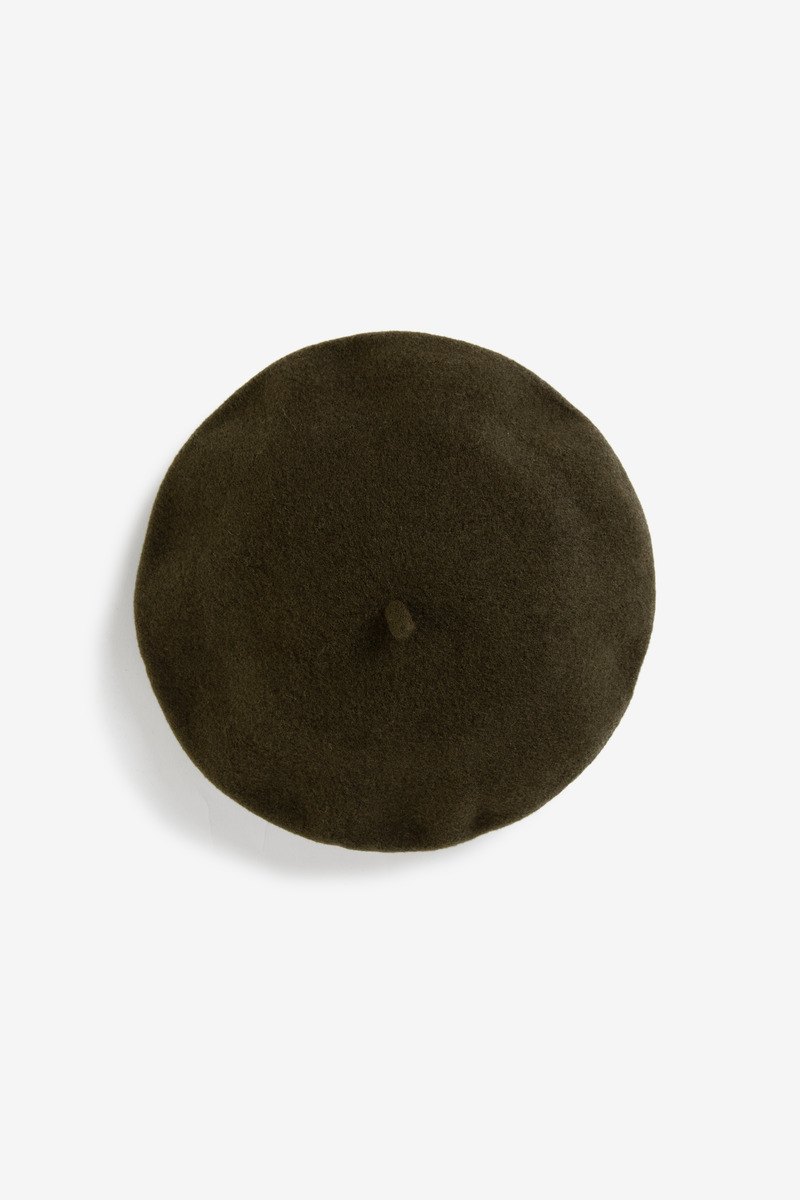 British pure wool felt beret-5