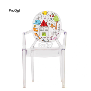 500usd Ngryise 1Pcs A Set creative transparent chair