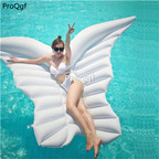 59usd Ngryise 1Pcs A Set model love photographer love inflatable swimming use wing