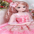 59usd Ngryise 1 set family love toy girl