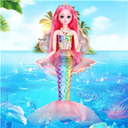 69usd Ngryise 1 set family love so sweet toy girl