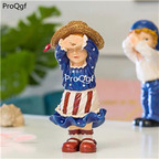 59usd Ngryise 1 set home missing you girl boy series statue