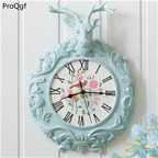 69usd Ngryise 1 set farm series wall hanging clock