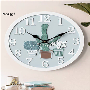 69usd Ngryise 1 set farm series wall hanging clock