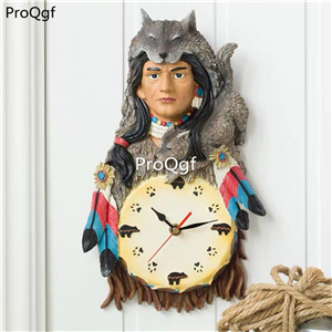 69usd Ngryise 1 set minshuku hero series wall hanging clock
