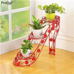 89usd Ngryise 1 set high heel show shape flower shelf
