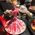 39usd Ngryise 1 set  food decoration (only toy no food for product) random species