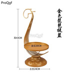 99usd Ngryise 1 set musical instrument pipa series food decoration plate(no food inside)