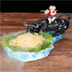 99usd Ngryise 1 set cow boy series food decoration plate(no food inside)