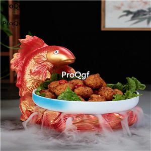 99usd Ngryise 1 set fish dolphine sea horse etc food decoration plate(no food inside)