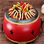 59usd Ngryise 1 set  heating food series creative food decoration plate(no food)