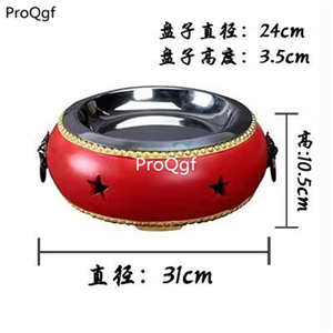 59usd Ngryise 1 set  heating food series creative food decoration plate(no food)