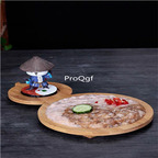 59usd Ngryise 1 set panda story creative restaurant decoration plate(no food)