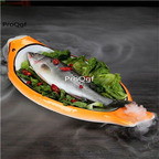 69usd Ngryise 1 Set restaurant fish series plate(no food)