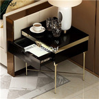 599usd Ngryise 1 set 58*50*60cm bedroom table luxurious series