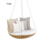 899usd Ngryise 1 Set Minshuku Outdoor hanging series Swing Bed(no pillow)