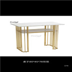 269usd Ngryise 1 set nordic ins style marble table length choice 80cm 100cm 120cm