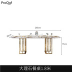500usd Ngryise 1 set marble ins style table many size choice 140 160 180 200cm choice
